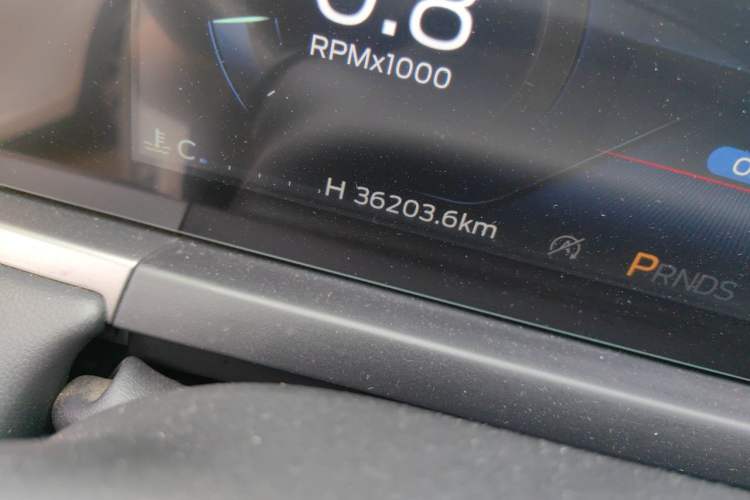 Used Ford Escort 2021 1.5L Automatic Diamond Edition Odometer Close Up