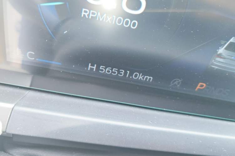 Used Ford Escort 2021 1.5L Automatic Diamond Edition Odometer Close Up
