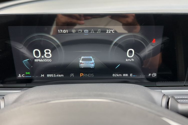 Used Ford Escort 2021 1.5L Automatic Diamond Edition Odometer Close Up