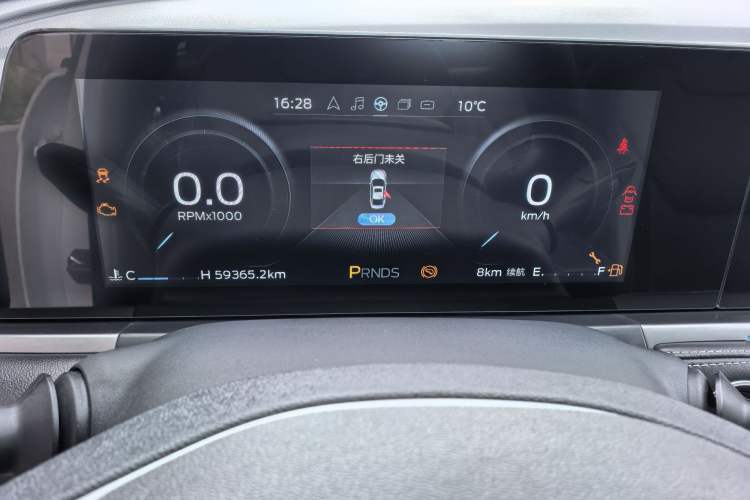 Used Ford Escort 2021 1.5L Automatic Diamond Edition Odometer Close Up