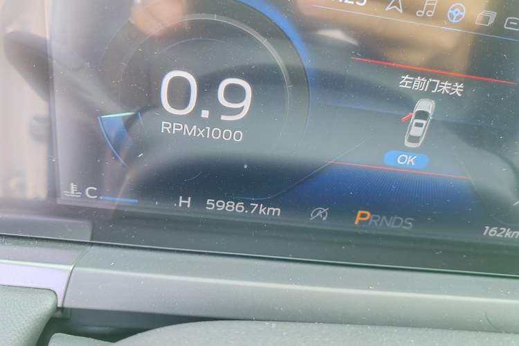 Used Ford Escort 2021 1.5L Automatic Diamond Edition Odometer Close Up