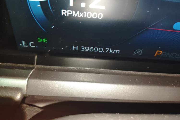 Used Ford Escort 2021 1.5L Automatic Diamond Edition Odometer Close Up