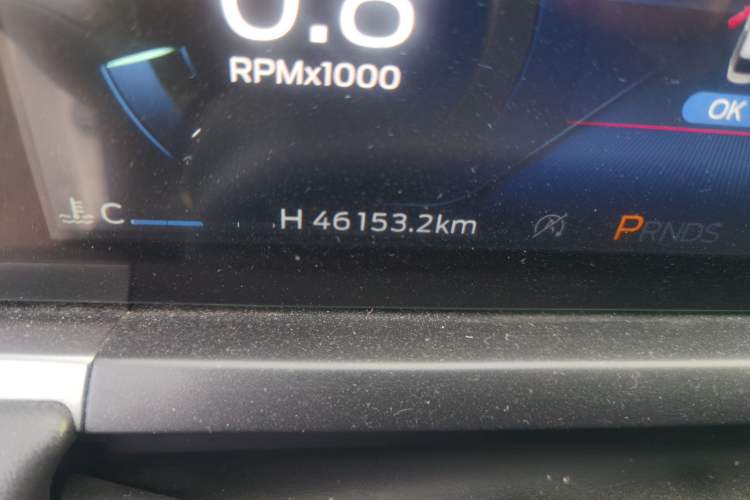 Used Ford Escort 2021 1.5L Automatic Diamond Edition Odometer Close Up