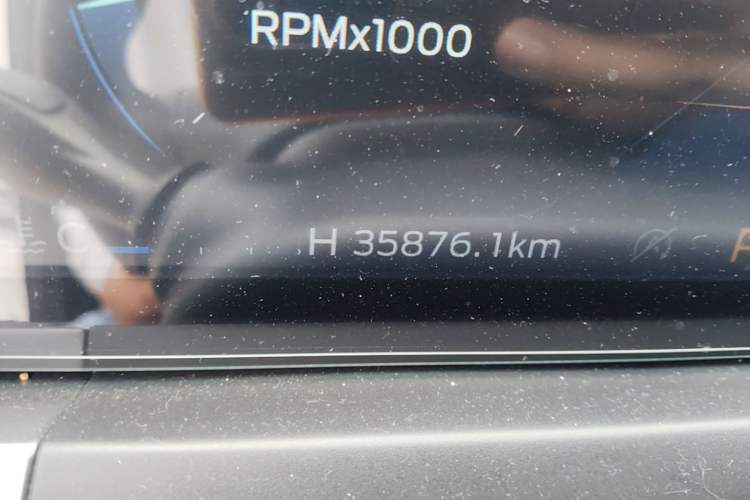 Used Ford Escort 2021 1.5L Automatic Diamond Edition Odometer Close Up