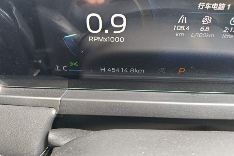 Used Ford Escort 2021 1.5L Automatic Diamond Edition Odometer Close Up