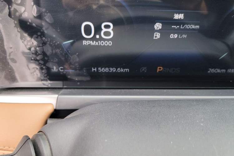 Used Ford Escort 2021 1.5L Automatic Glory Edition Odometer Close Up