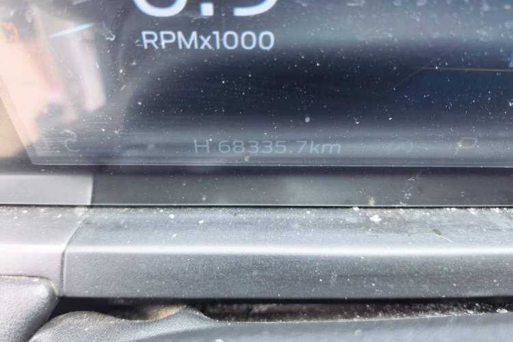 Used Ford Escort 2021 1.5L Automatic Diamond Edition Odometer Close Up