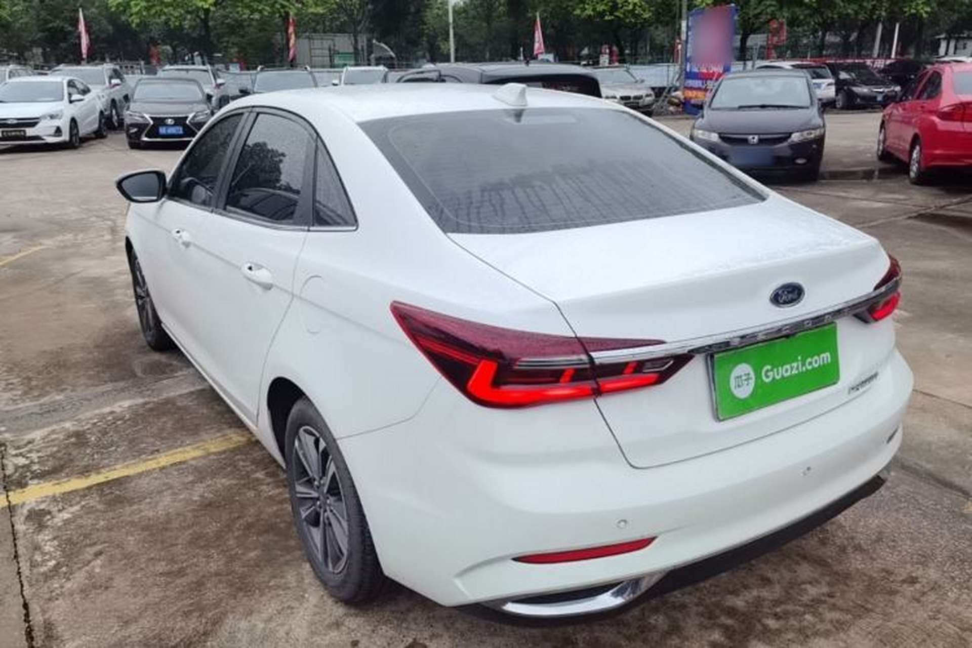 Used Ford Escort 2021 1.5L Automatic Diamond Edition Rear Left 45 Deg