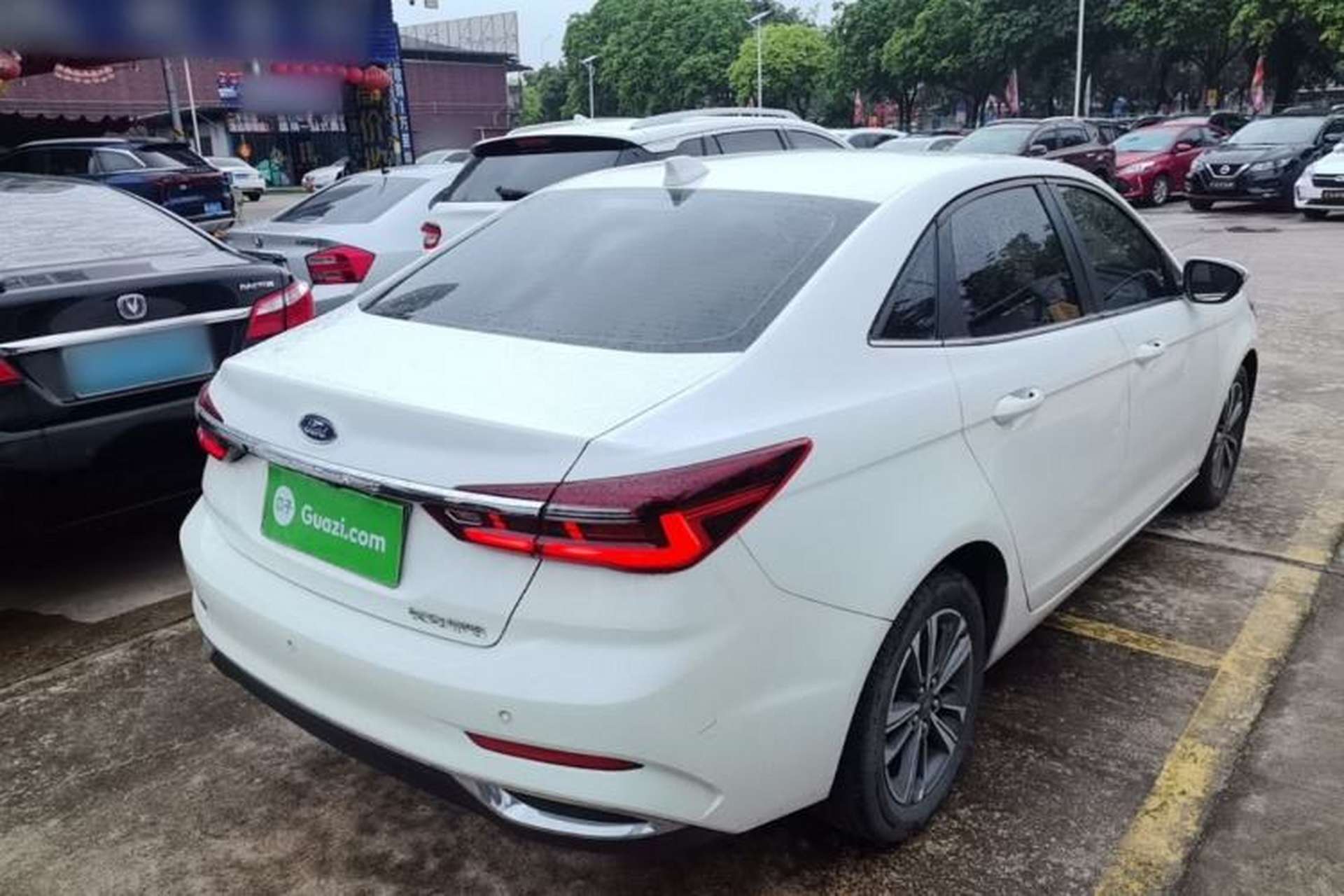 Used Ford Escort 2021 1.5L Automatic Diamond Edition Rear Right 45 Deg