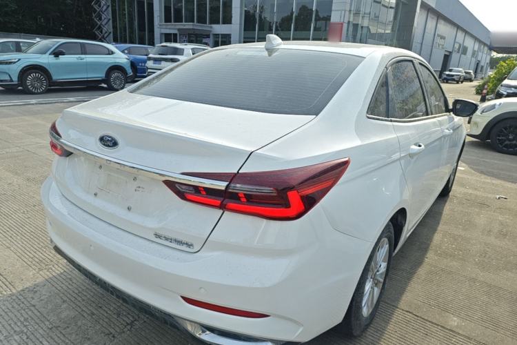 Used Ford Escort 2021 1.5L Automatic Platinum Edition Rear Right 45 Deg