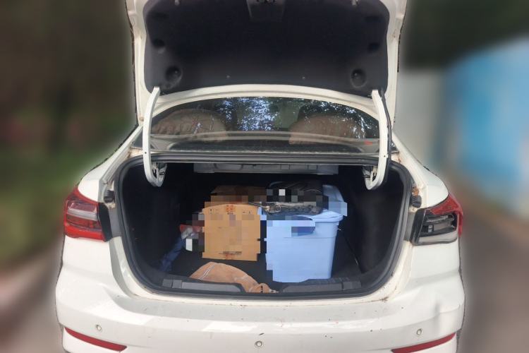 Used Ford Escort 2021 1.5L Automatic Platinum Edition Trunk