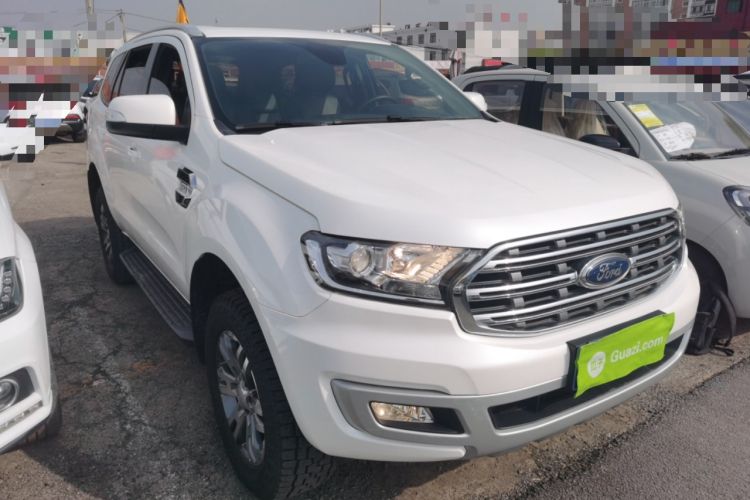 Used Ford Everest 2019 2.0T Gasoline Automatic 4x4 Luxury Edition 5 Seats Front Right 45 Deg