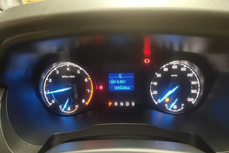 Used Ford Everest 2017 2.0T Gasoline Automatic 4x4 Elite Edition 5 Seats Odometer Close Up