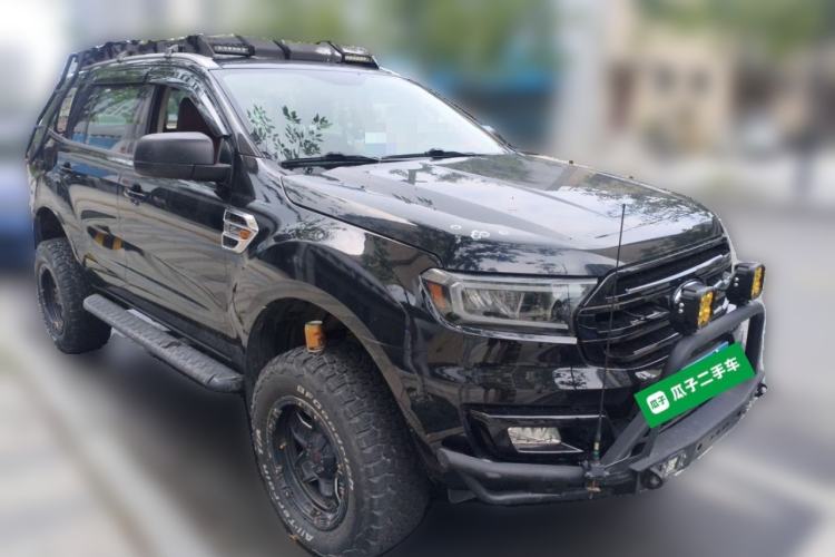 Used Ford Everest 2016 2.0T Gasoline Automatic 4x4 Elite Edition Front Right 45 Deg