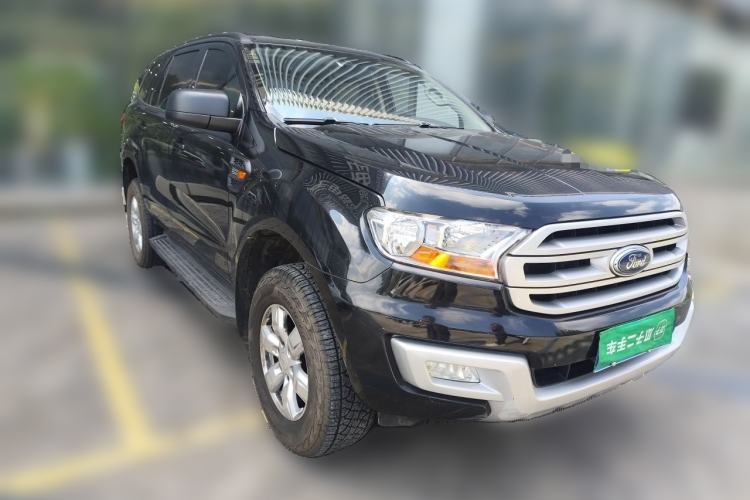 Used Ford Everest 2016 2.0T Gasoline Automatic 4x4 Elite Edition Front Right 45 Deg