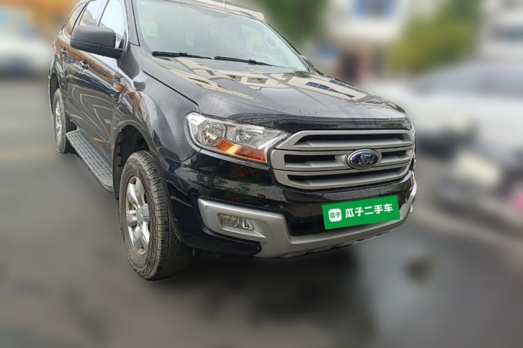 Used Ford Everest 2016 2.0T Gasoline Automatic 4x4 Elite Edition Front Right 45 Deg