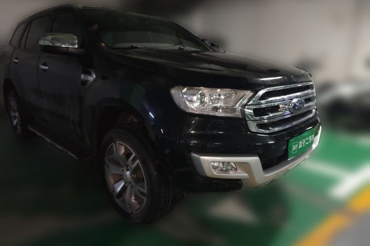 Used Ford Everest 2016 2.0T Gasoline Automatic 4x4 Flagship Edition Front Right 45 Deg