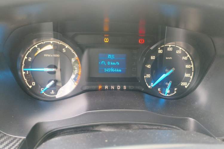 Used Ford Everest 2016 2.0T Gasoline Automatic 4x4 Elite Edition Odometer Close Up