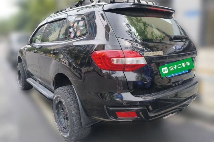 Used Ford Everest 2016 2.0T Gasoline Automatic 4x4 Elite Edition Rear Left 45 Deg