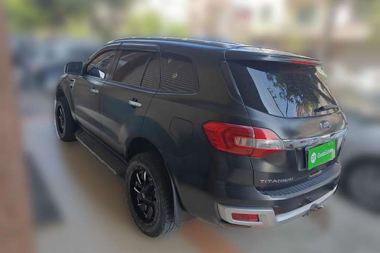 Used Ford Everest 2016 2.0T Gasoline Automatic 4x4 Flagship Edition Rear Left 45 Deg