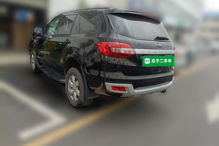 Used Ford Everest 2016 2.0T Gasoline Automatic 4x4 Elite Edition Rear Left 45 Deg