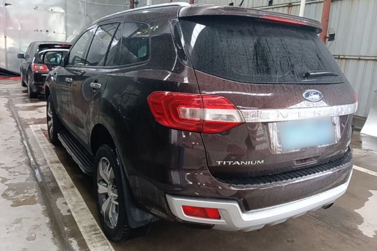 Used Ford Everest 2016 2.0T Gasoline Automatic 4x4 Flagship Edition Rear Left 45 Deg