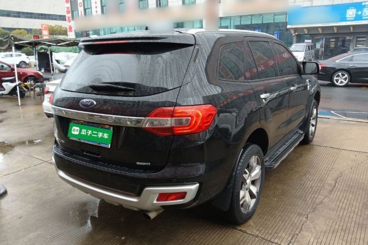 Used Ford Everest 2016 2.0T Gasoline Automatic 4x4 Flagship Edition Rear Right 45 Deg