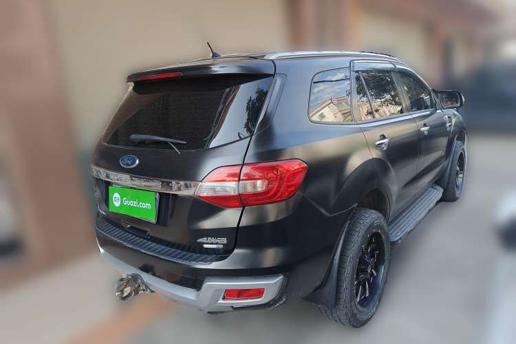 Used Ford Everest 2016 2.0T Gasoline Automatic 4x4 Flagship Edition Rear Right 45 Deg