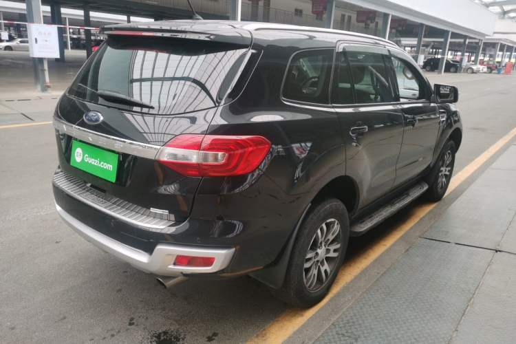 Used Ford Everest 2016 2.0T Gasoline Automatic 4x4 Luxury Edition Rear Right 45 Deg