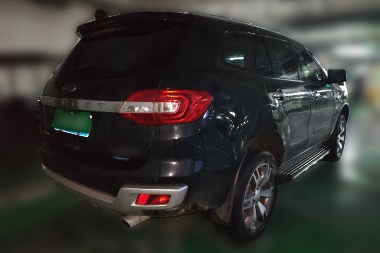 Used Ford Everest 2016 2.0T Gasoline Automatic 4x4 Flagship Edition Rear Right 45 Deg