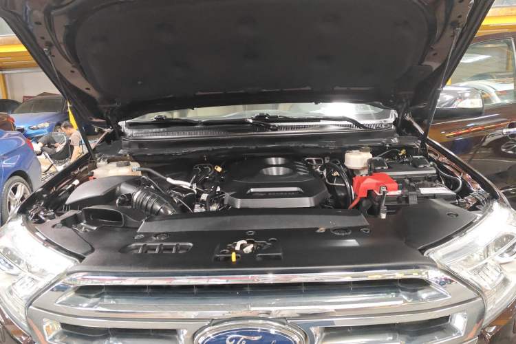 Used Ford Everest 2016 2.0T Gasoline Automatic 4x4 Flagship Edition Engine Bay