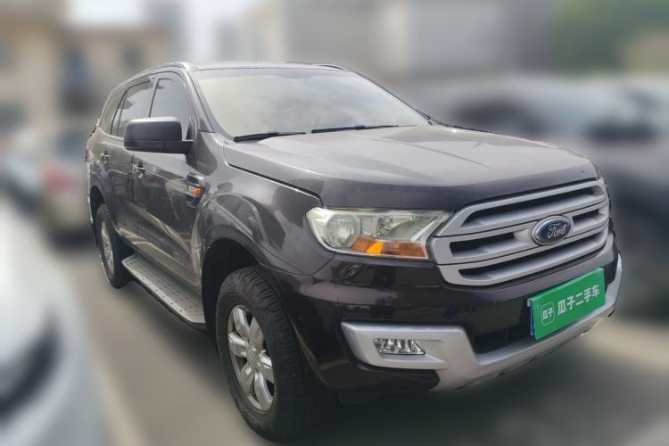 Used Ford Everest 2016 2.0T Gasoline Automatic 4x4 Elite Edition Front Right 45 Deg