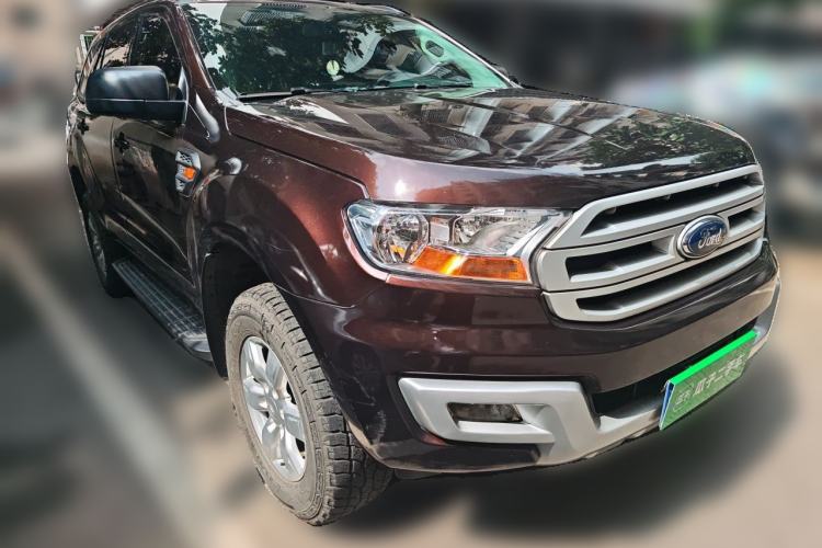 Used Ford Everest 2016 2.0T Gasoline Automatic Two-Wheel Drive Elite Edition Front Right 45 Deg