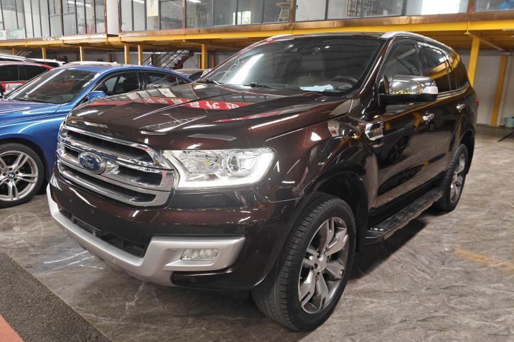 Used Ford Everest 2016 2.0T Gasoline Automatic 4x4 Flagship Edition Guazi used car, China used car export, Used car for sale, Used cars, Cheapest cars for sale