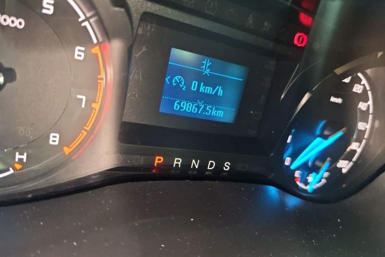 Used Ford Everest 2016 2.0T Gasoline Automatic Two-Wheel Drive Elite Edition Odometer Close Up