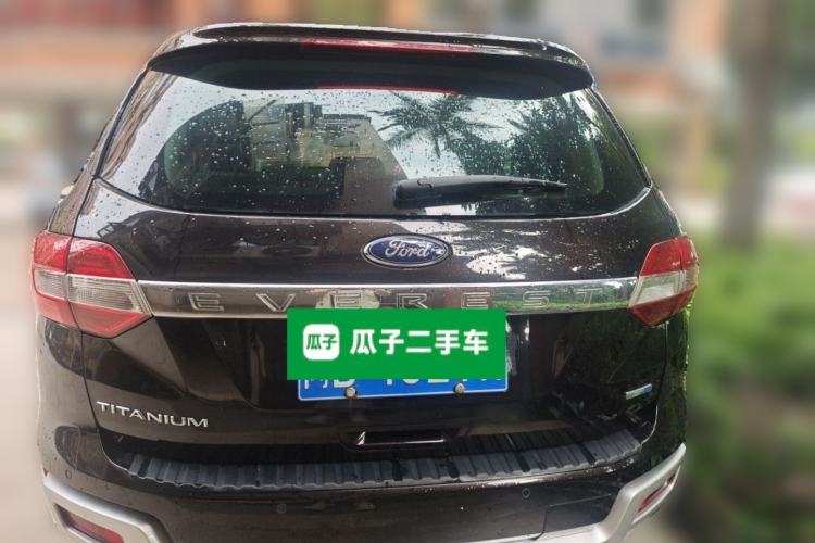 Used Ford Everest 2016 2.0T Gasoline Automatic 4x4 Flagship Edition Rear