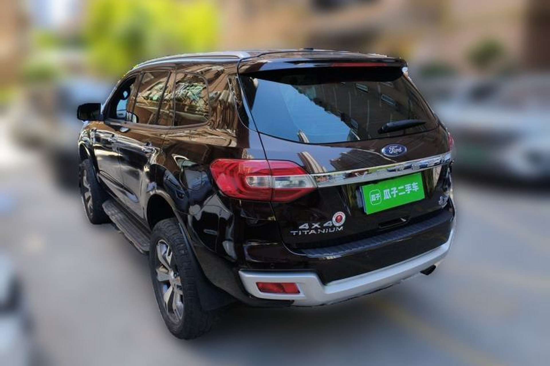 Used Ford Everest 2016 2.0T Gasoline Automatic 4x4 Flagship Edition Rear Left 45 Deg