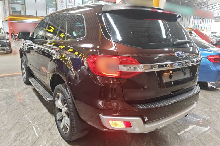 Used Ford Everest 2016 2.0T Gasoline Automatic 4x4 Flagship Edition Rear Left 45 Deg