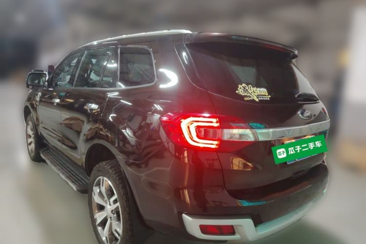 Used Ford Everest 2016 2.0T Gasoline Automatic 4x4 Flagship Edition Rear Left 45 Deg