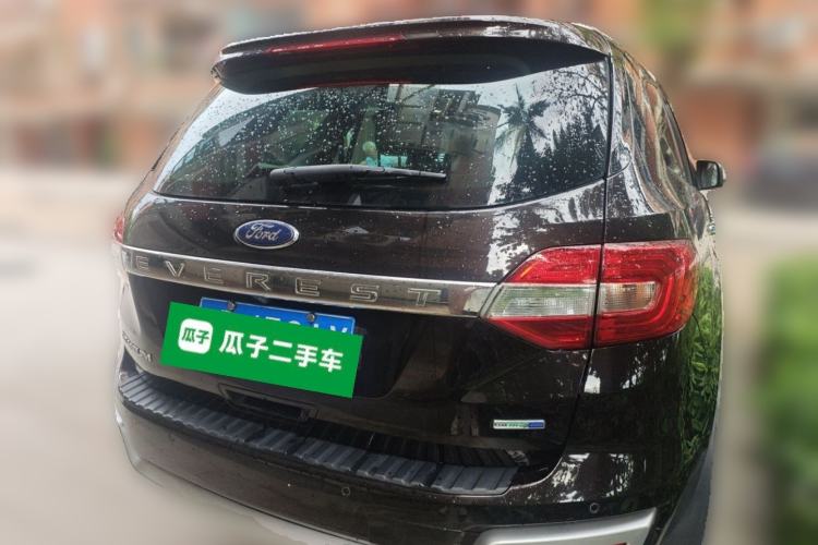 Used Ford Everest 2016 2.0T Gasoline Automatic 4x4 Flagship Edition Rear Right 45 Deg