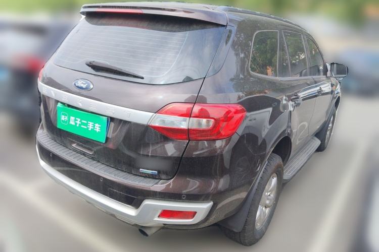 Used Ford Everest 2016 2.0T Gasoline Automatic 4x4 Elite Edition Rear Right 45 Deg