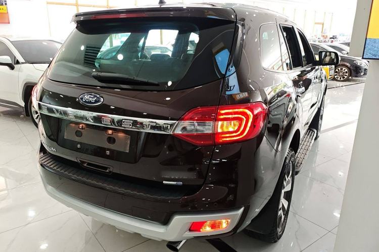 Used Ford Everest 2016 2.0T Gasoline Automatic 4x4 Flagship Edition Rear Right 45 Deg