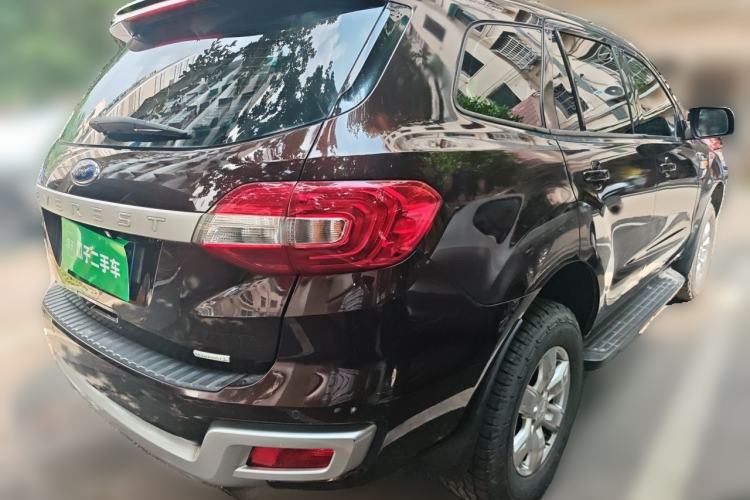 Used Ford Everest 2016 2.0T Gasoline Automatic Two-Wheel Drive Elite Edition Rear Right 45 Deg
