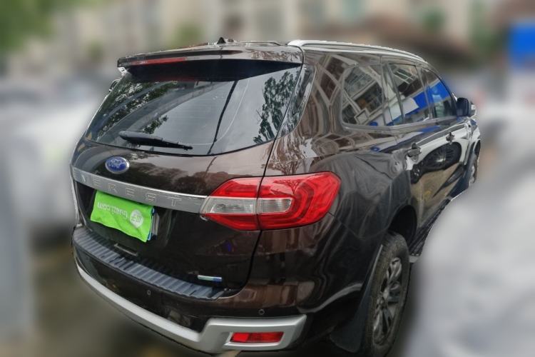Used Ford Everest 2016 2.0T Gasoline Automatic 4x4 Luxury Edition Rear Right 45 Deg