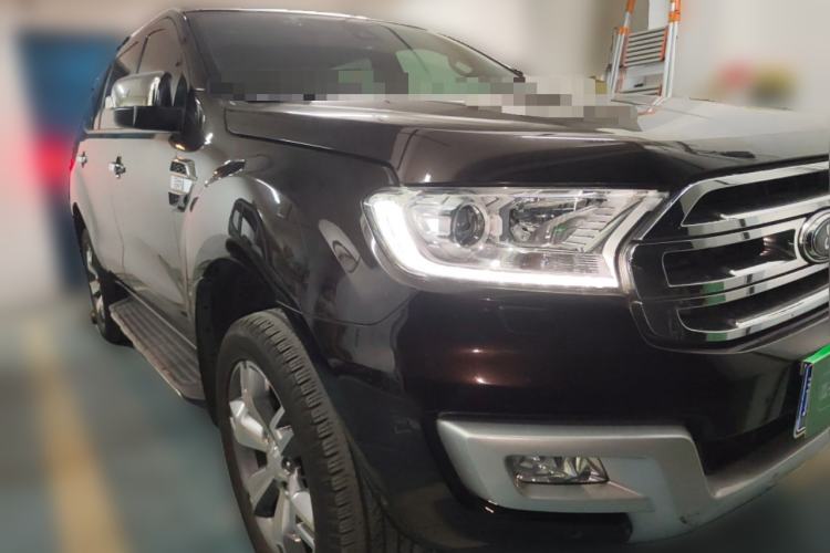 Used Ford Everest 2016 2.0T Gasoline Automatic 4x4 Flagship Edition Front Right 45 Deg
