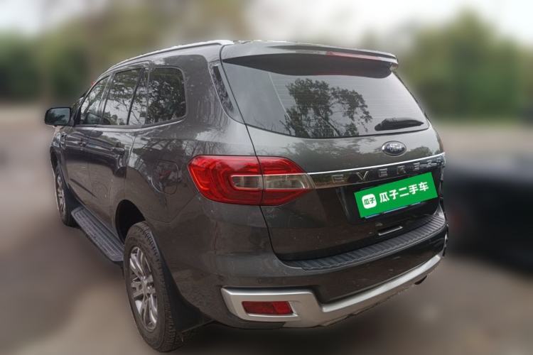 Used Ford Everest 2016 2.0T Gasoline Automatic 4x4 Luxury Edition Rear Left 45 Deg