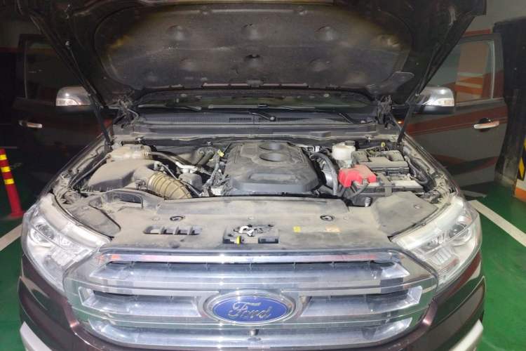 Used Ford Everest 2016 2.0T Gasoline Automatic 4x4 Flagship Edition Engine Bay