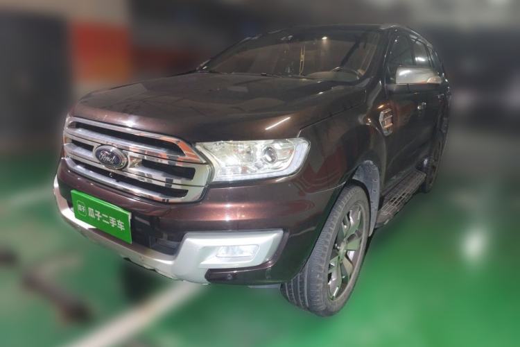 Used Ford Everest 2016 2.0T Gasoline Automatic 4x4 Flagship Edition Guazi used car, China used car export, Used car for sale, Used cars, Cheapest cars for sale