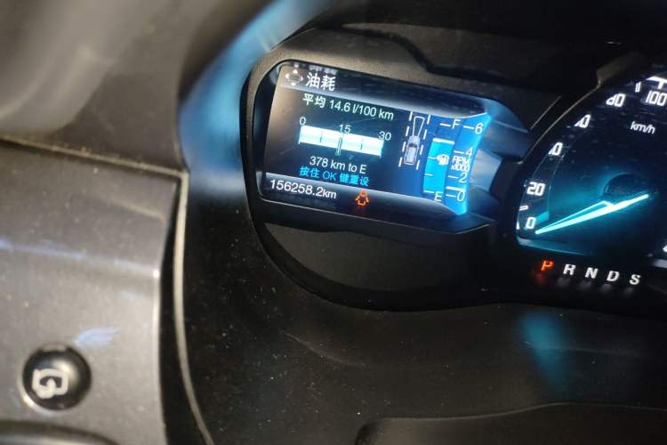 Used Ford Everest 2016 2.0T Gasoline Automatic 4x4 Flagship Edition Odometer Close Up