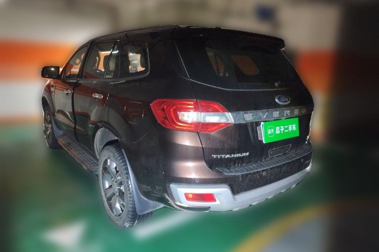Used Ford Everest 2016 2.0T Gasoline Automatic 4x4 Flagship Edition Rear Left 45 Deg